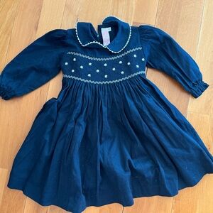 Sold x post Bois de rose Smocked toddler dress 18M